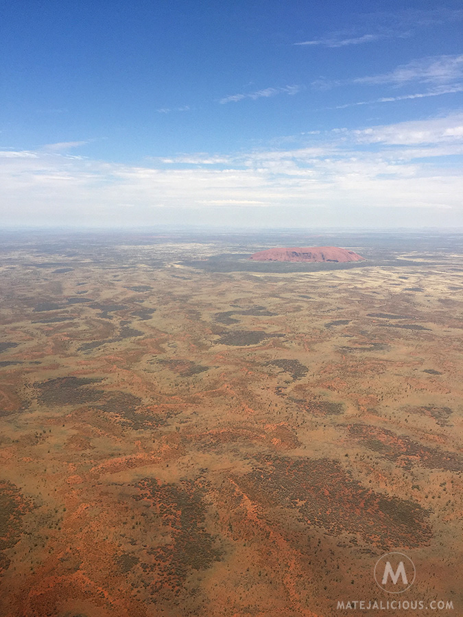 Uluru from above - Matejalicious Travel and Adventure