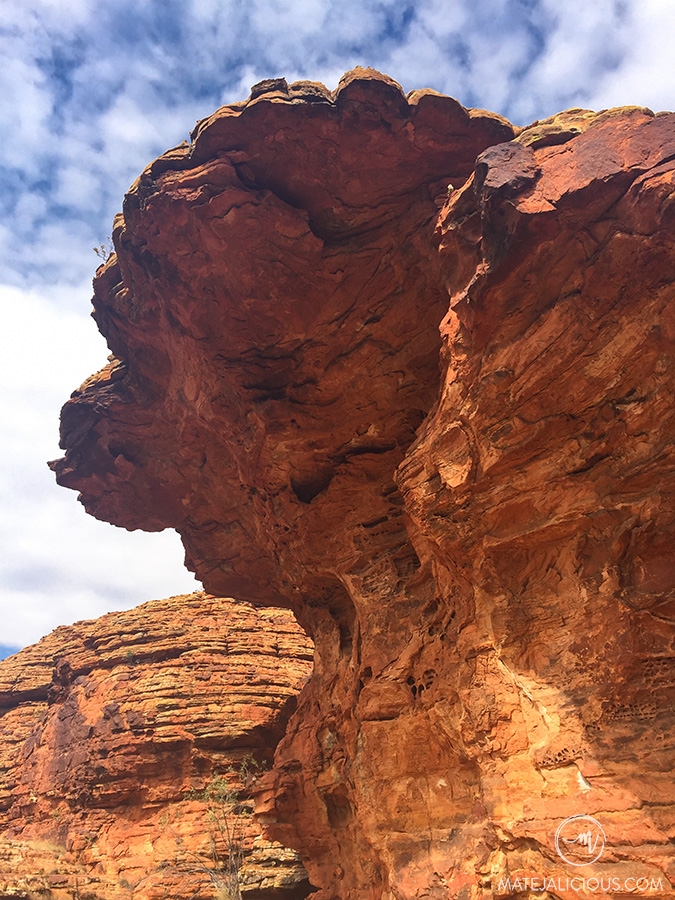 Kings Canyon Cliff Face - Matejalicious Travel and Adventure