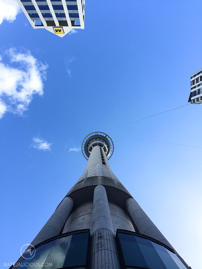 Auckland Sky Tower Wide Lens - Matejalicious Travel and Adventure