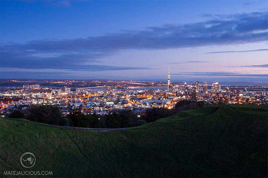 Auckland City from Mount Eden